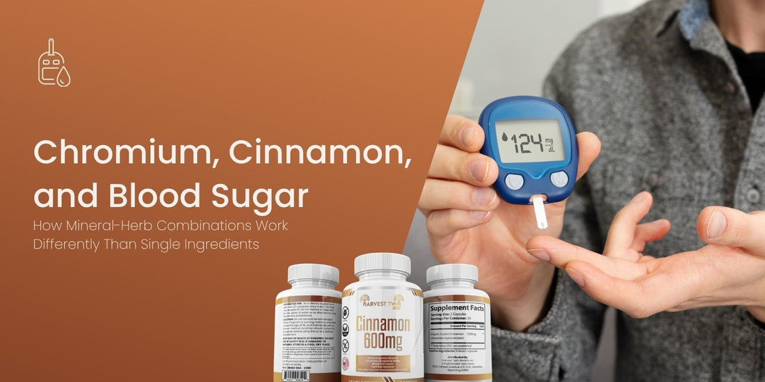 Chromium, Cinnamon, and Blood Sugar: How Mineral-Herb Combinations Work Differently Than Single Ingredients