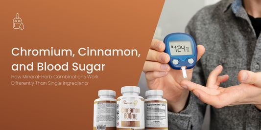 Chromium, Cinnamon, and Blood Sugar: How Mineral-Herb Combinations Work Differently Than Single Ingredients