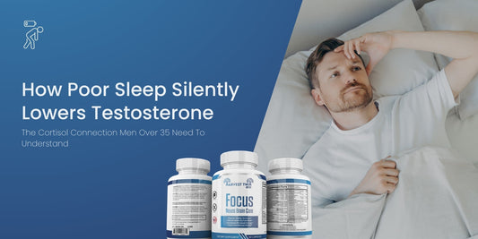How Poor Sleep Silently Lowers Testosterone: The Cortisol Connection Men Over 35 Need To Understand