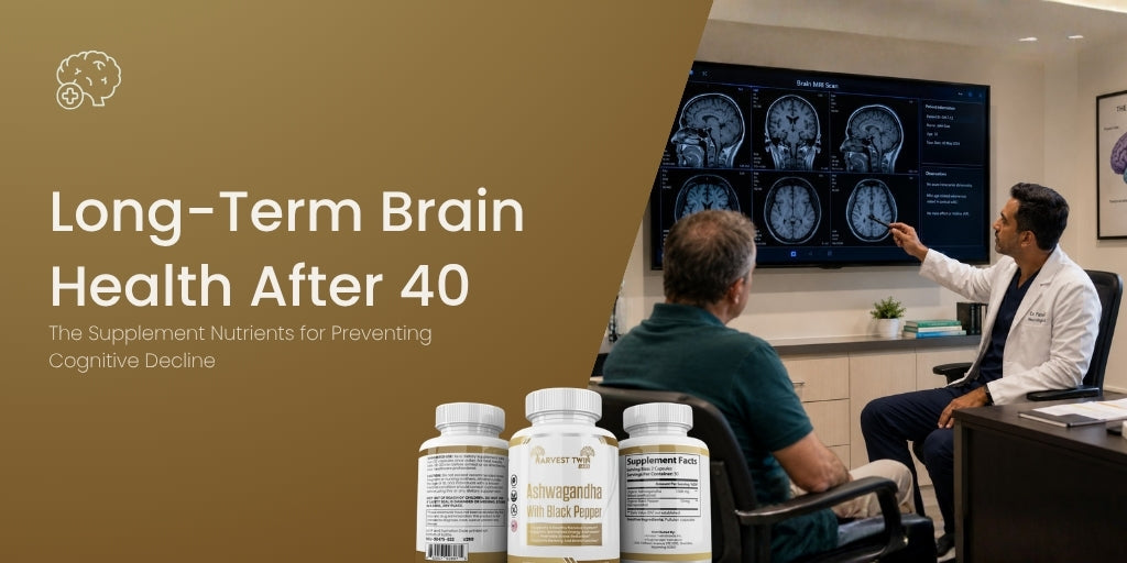 Long-Term Brain Health After 40: The Supplement Nutrients for Preventing Cognitive Decline