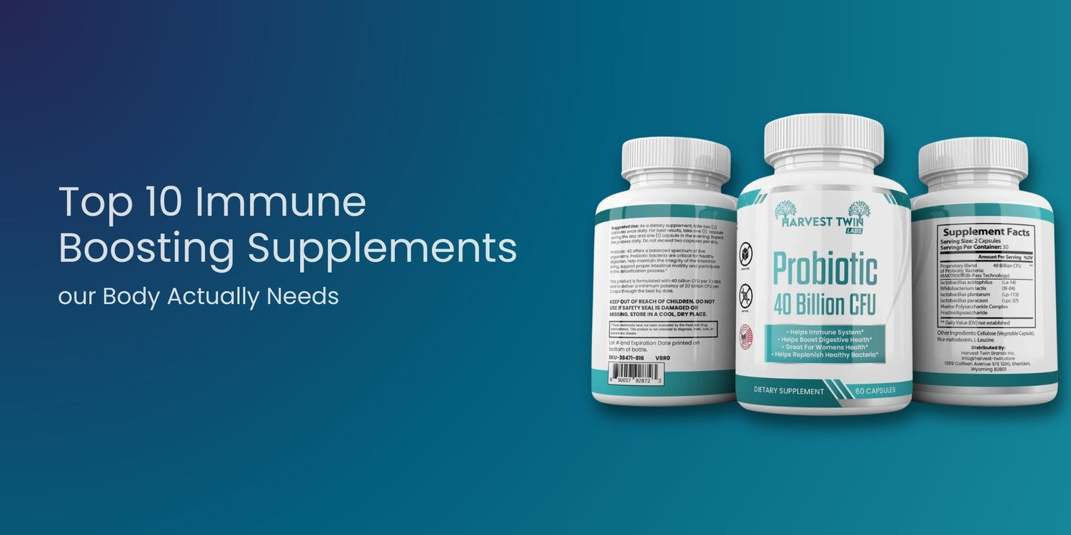 Top 10 Immune-Boosting Supplements Your Body Actually Needs
