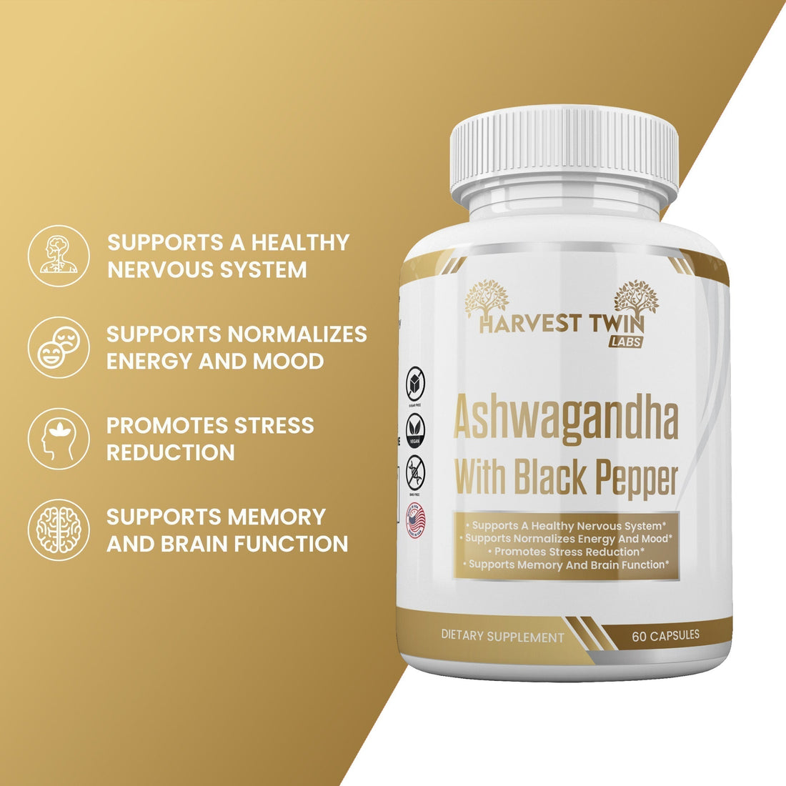 Ashwagandha B: Powerful Herb for Stress Relief & Wellbeing