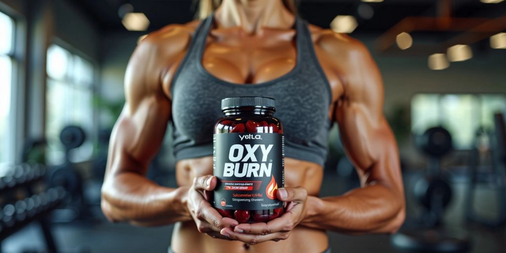 Fit person with Oxy Burn supplements