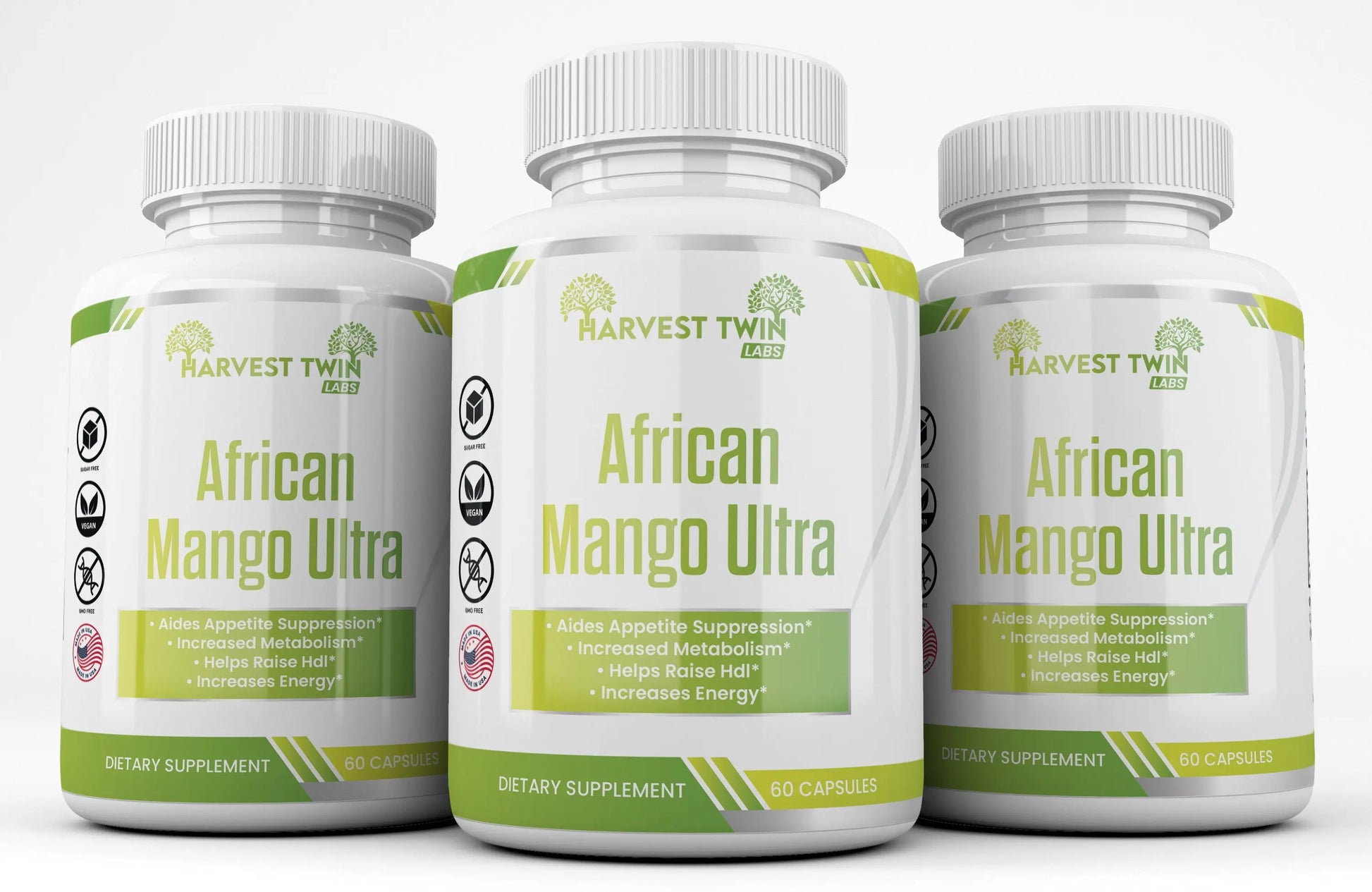 African Mango Ultra Harvest Twin Labs 3-Pack