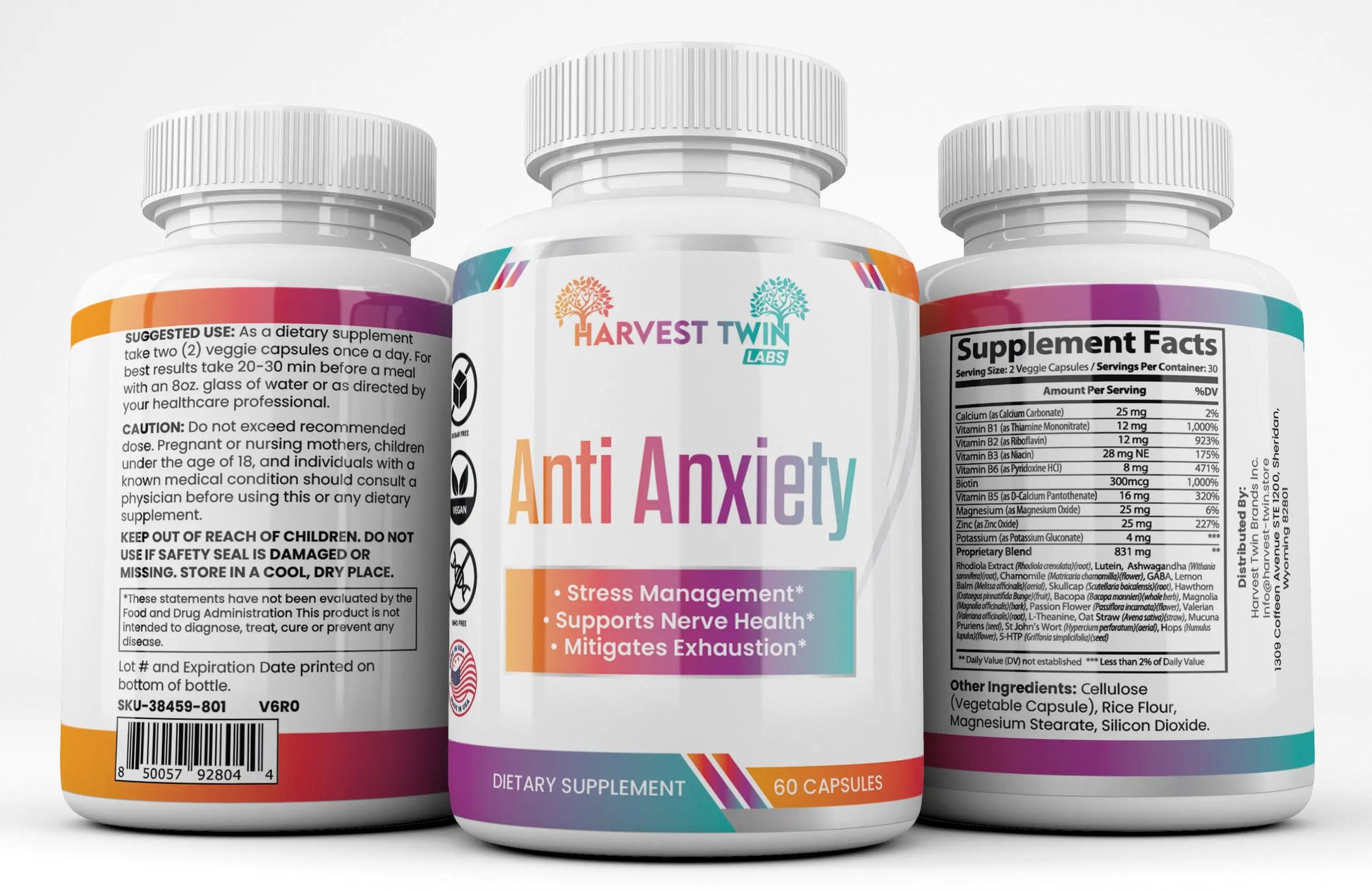 Anti-Anxiety Harvest Twin Labs