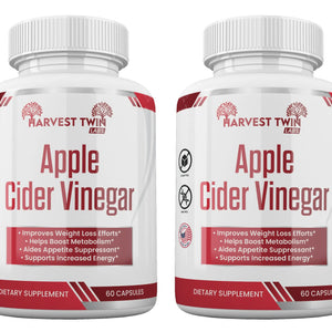 Apple Cider Vinegar Gummies Harvest Twin Labs 2-Pack