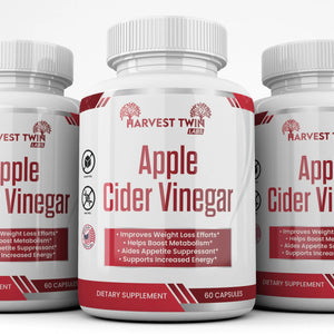 Apple Cider Vinegar Gummies Harvest Twin Labs 3-Pack