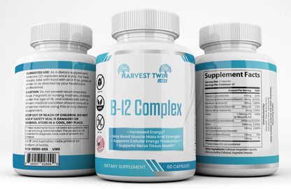 B-12 Complex Harvest Twin Labs 3-Pack