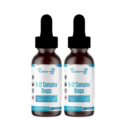 B-12 Drops Harvest Twin Labs 2-Pack