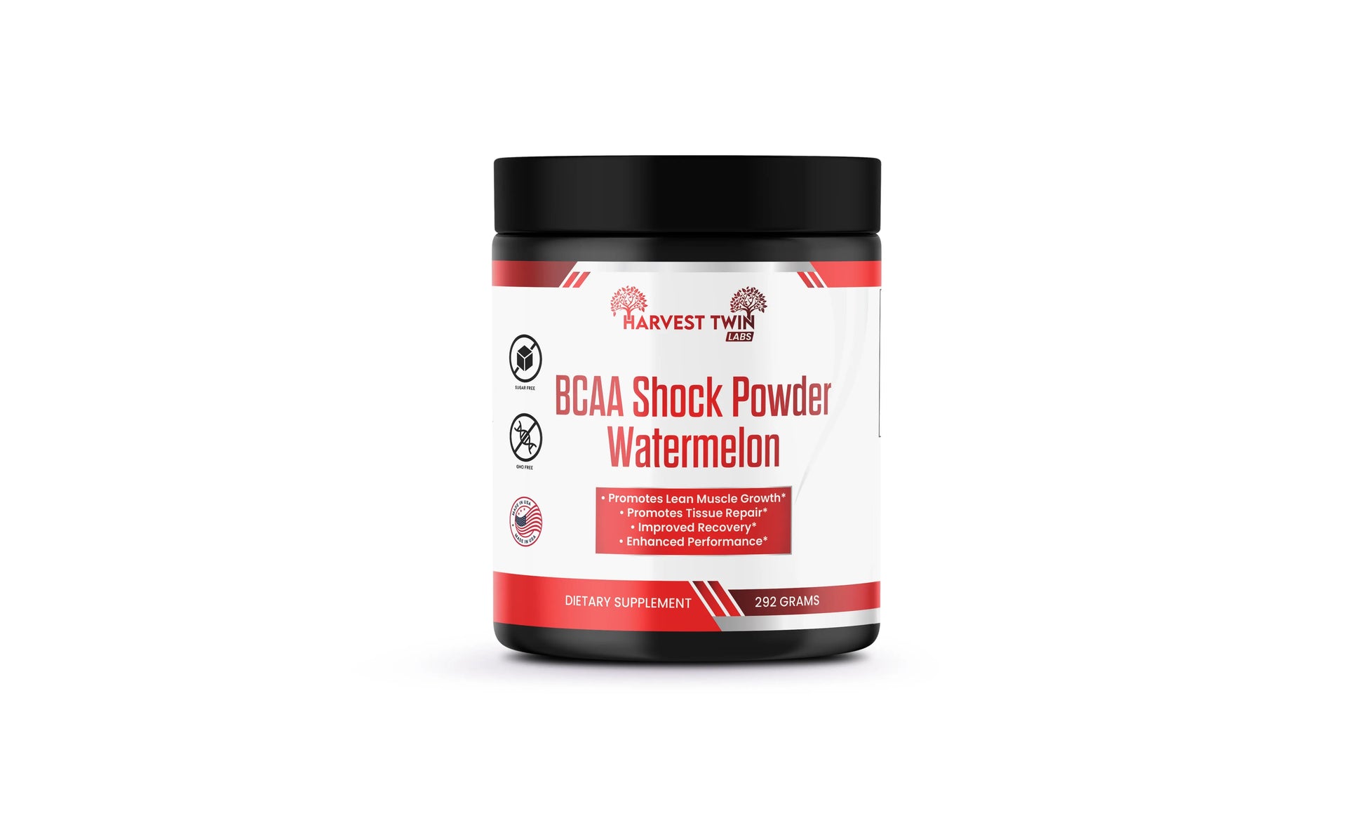 BCAA Shock Powder (Watermelon) Harvest Twin Labs 1-Pack