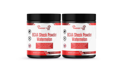 BCAA Shock Powder (Watermelon) Harvest Twin Labs 2-Pack