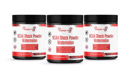 BCAA Shock Powder (Watermelon) Harvest Twin Labs 3-Pack