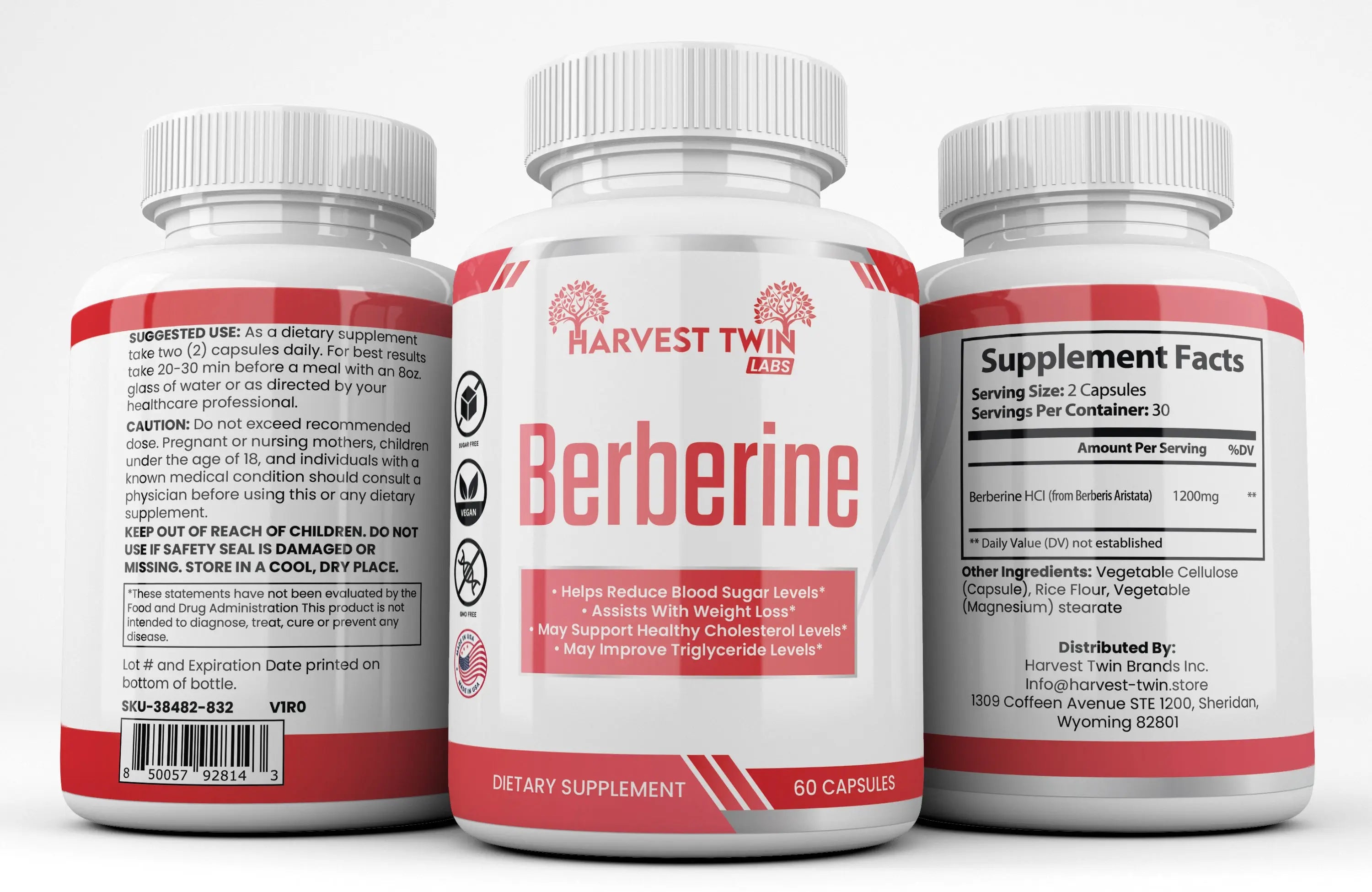 Berberine Harvest Twin Labs