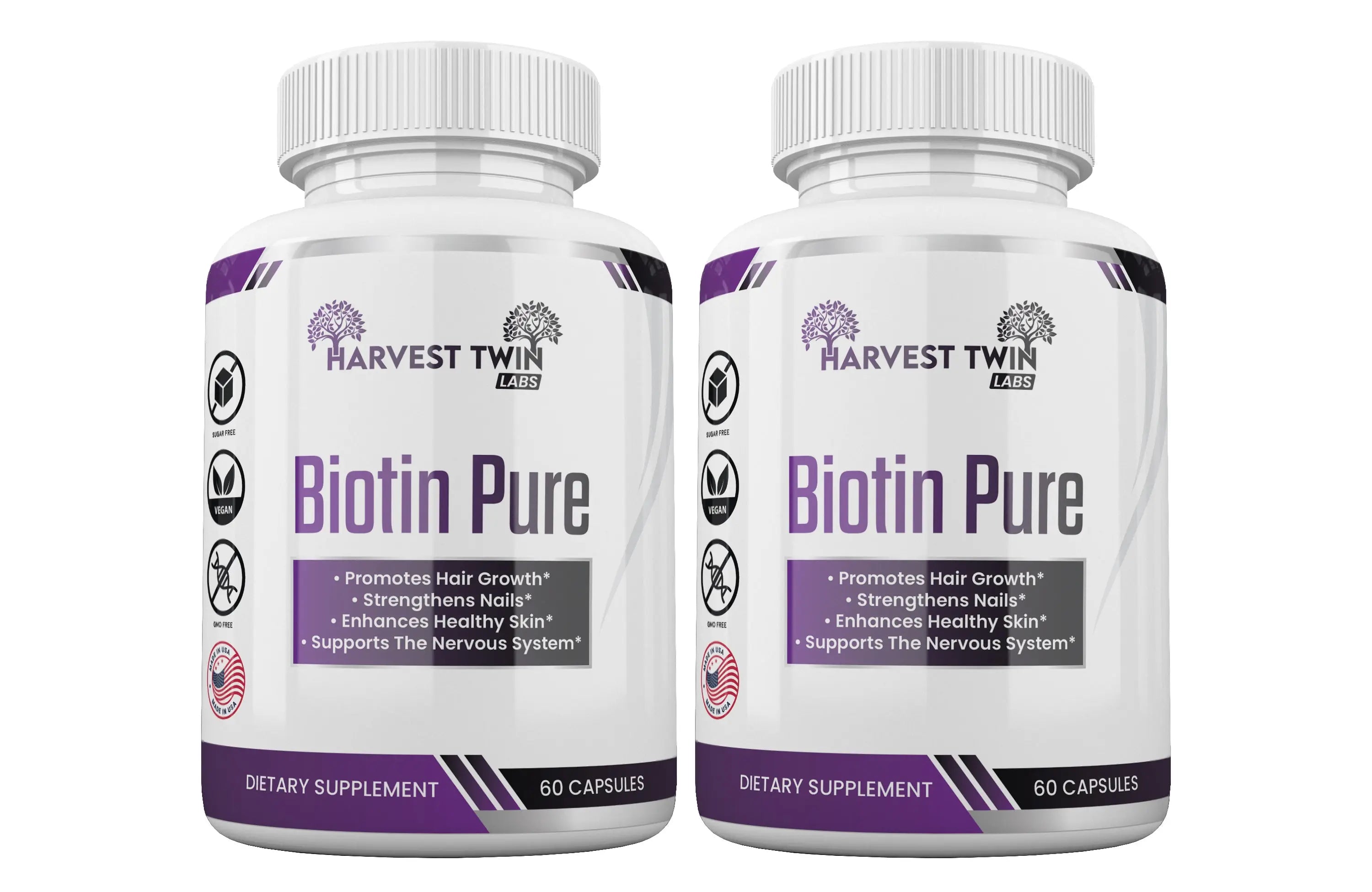 Biotin Pure Harvest Twin Labs 3-Pack