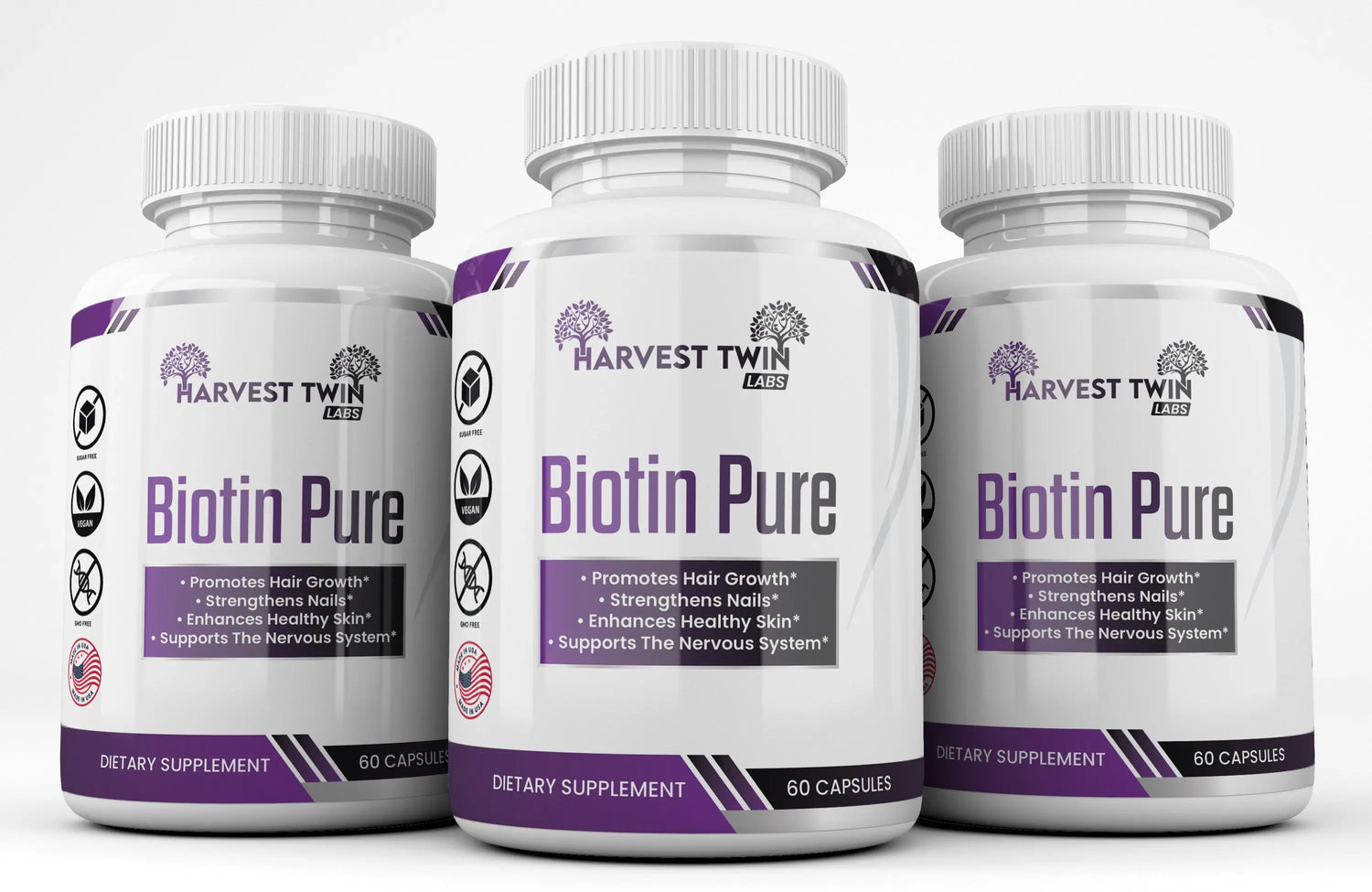 Biotin Pure Harvest Twin Labs