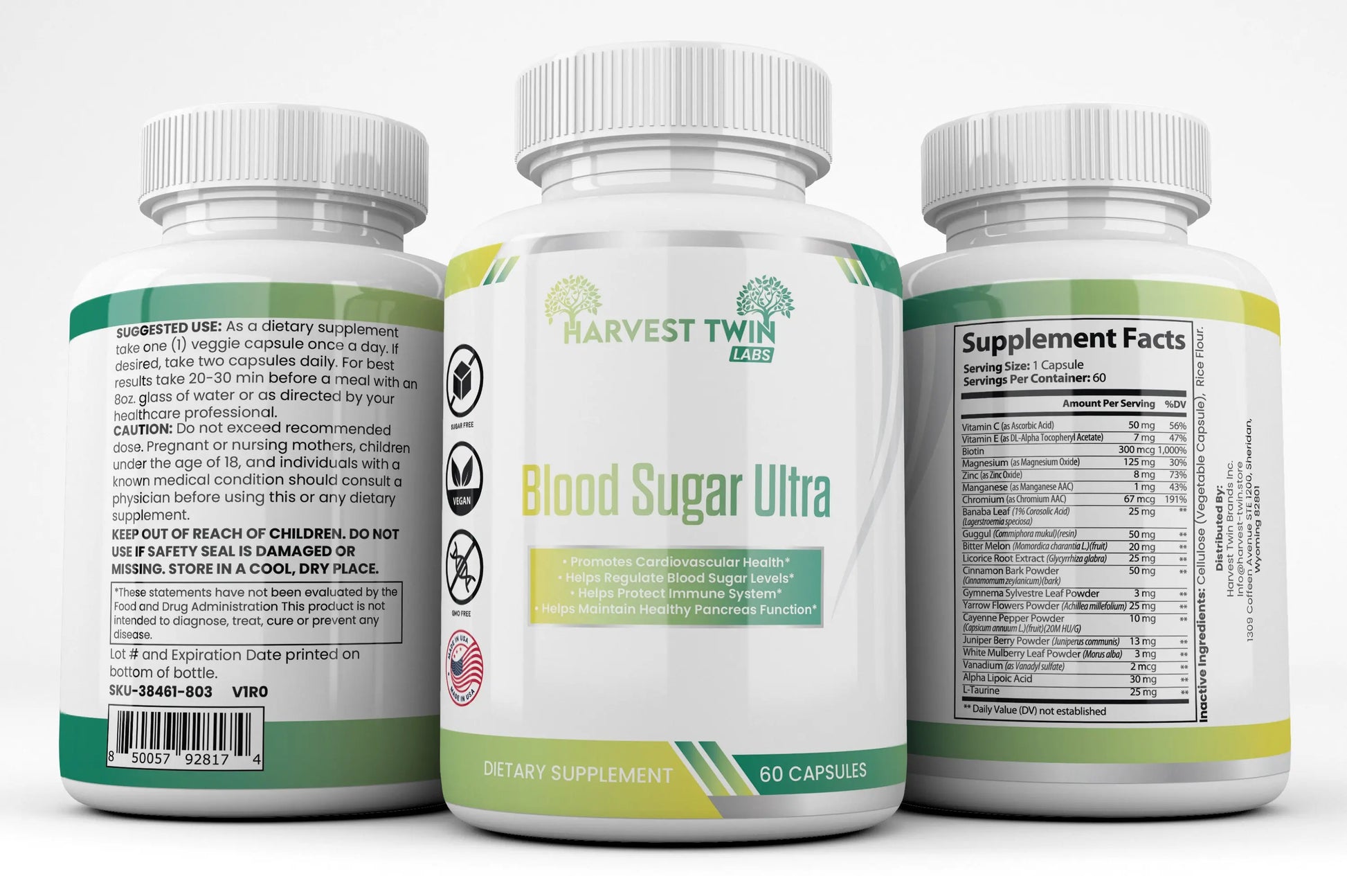 Blood Sugar Ultra Harvest Twin Labs