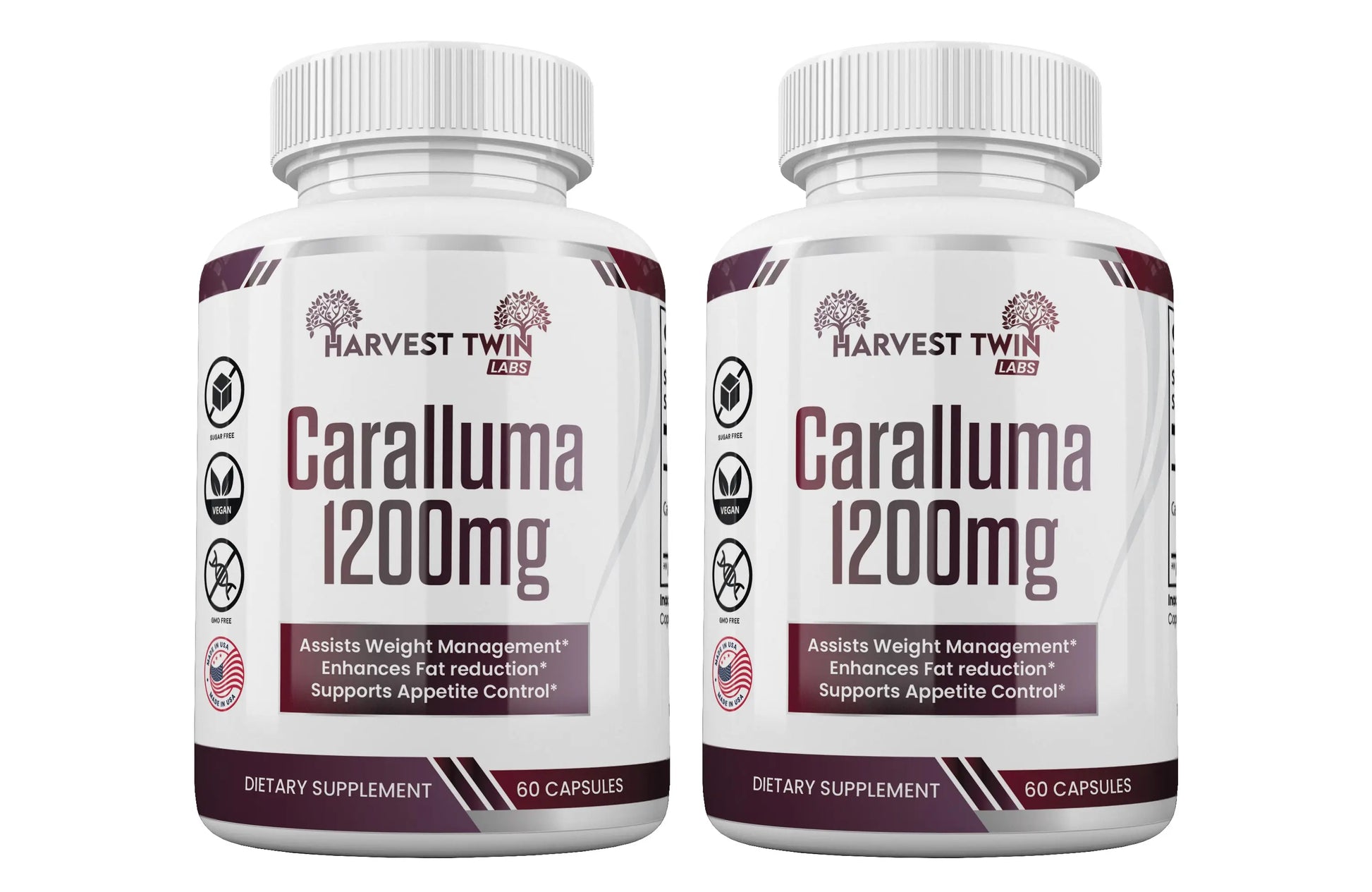 Caralluma - 1200mg Harvest Twin Labs 2-Pack