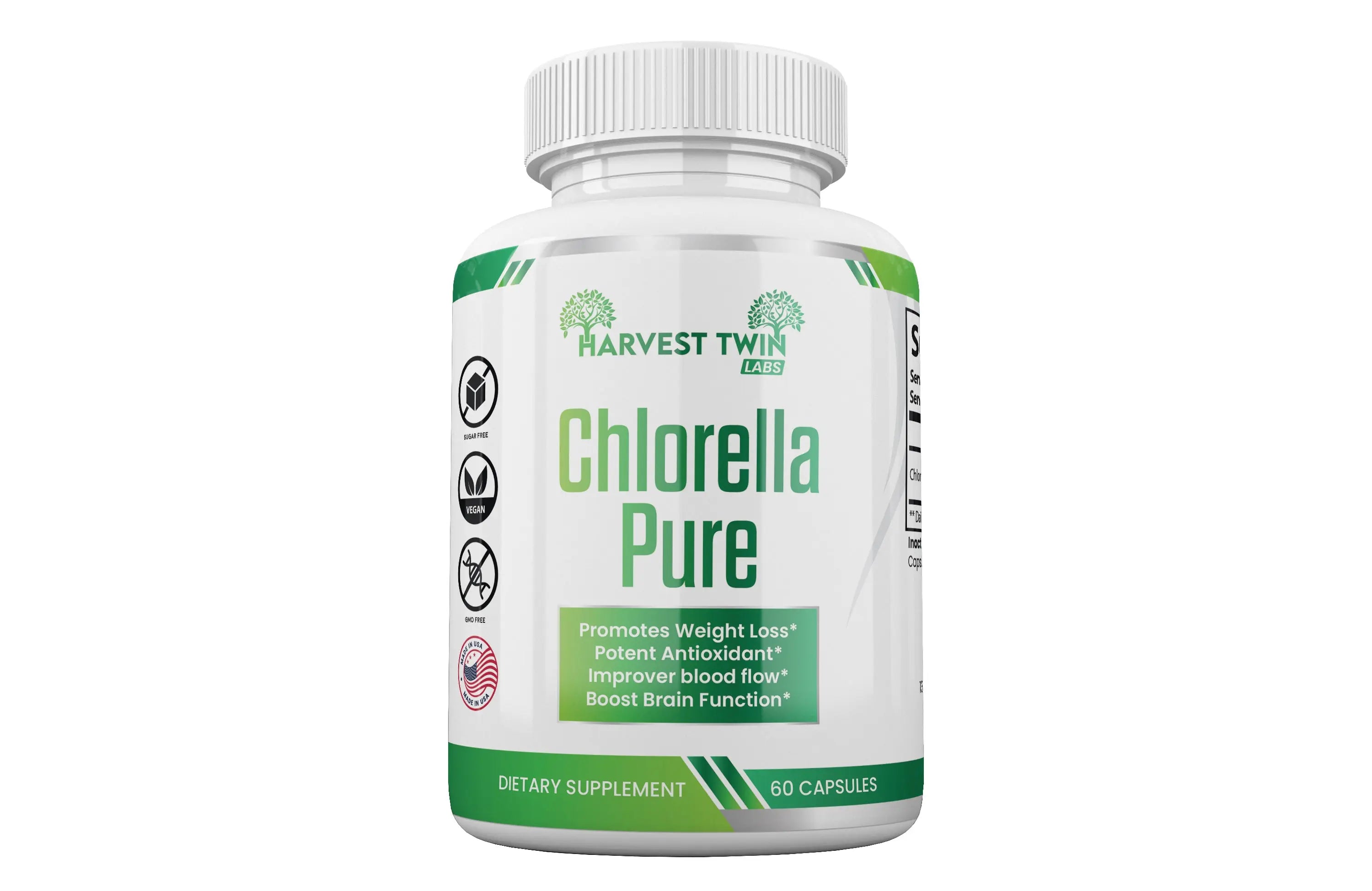 Chlorella Pure Harvest Twin Labs 1-Pack