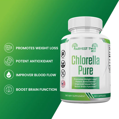 Chlorella Pure Harvest Twin Labs