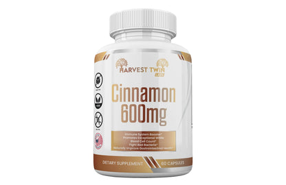 Cinnamon - 600mg Harvest Twin Labs 1-Pack