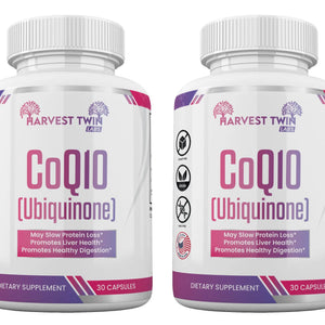 CoQ10 (Ubiquinone) Harvest Twin Labs 2-Pack