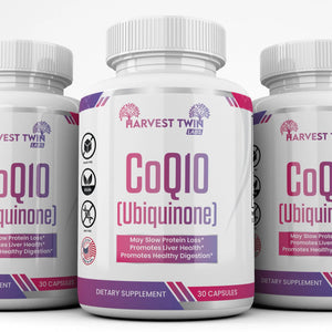 CoQ10 (Ubiquinone) Harvest Twin Labs 3-Pack