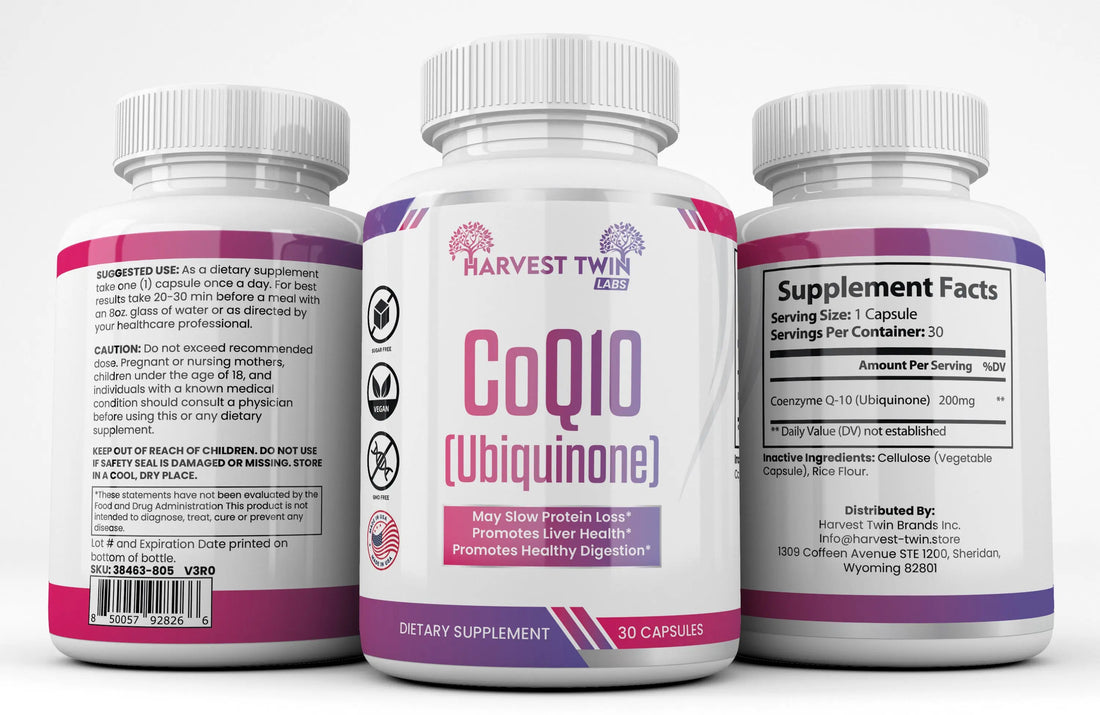 CoQ10 (Ubiquinone) Harvest Twin Labs