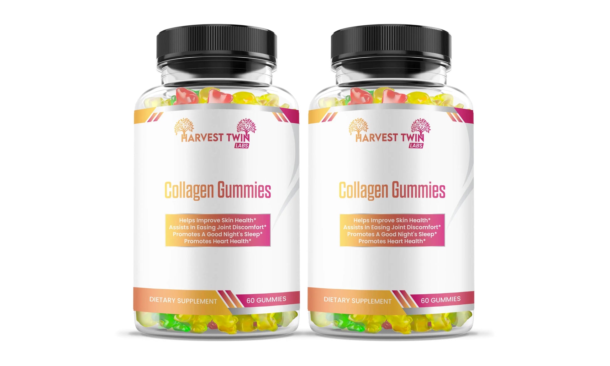 Collagen Gummies Harvest Twin Labs 2-Pack