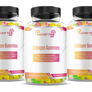 Collagen Gummies Harvest Twin Labs 3-Pack