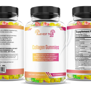 Collagen Gummies Harvest Twin Labs