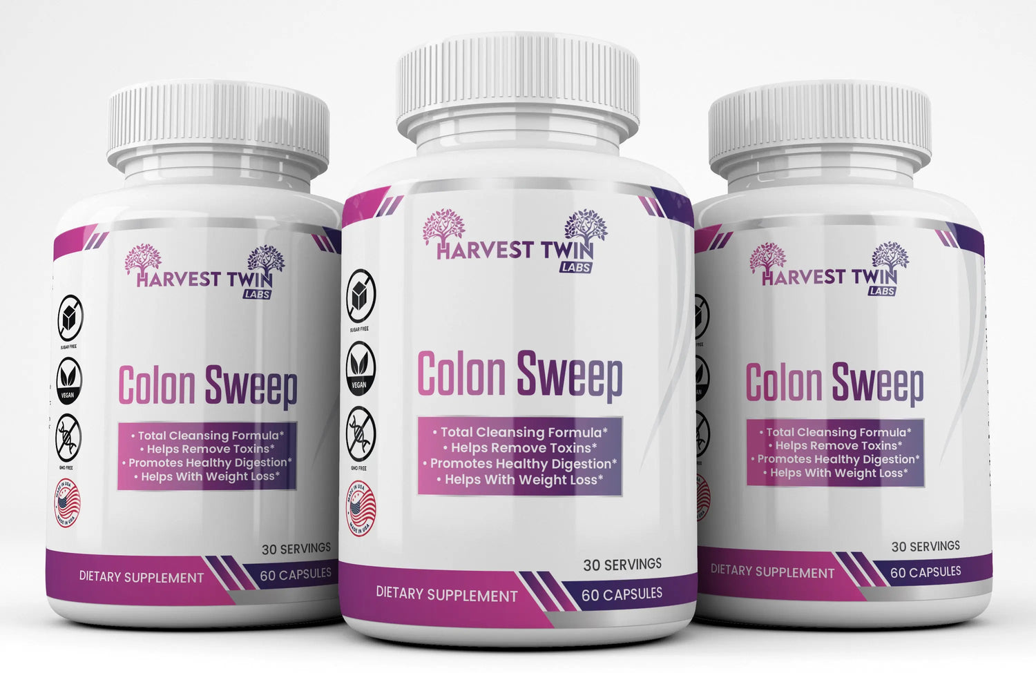 Colon Sweep Harvest Twin Labs 3-Pack