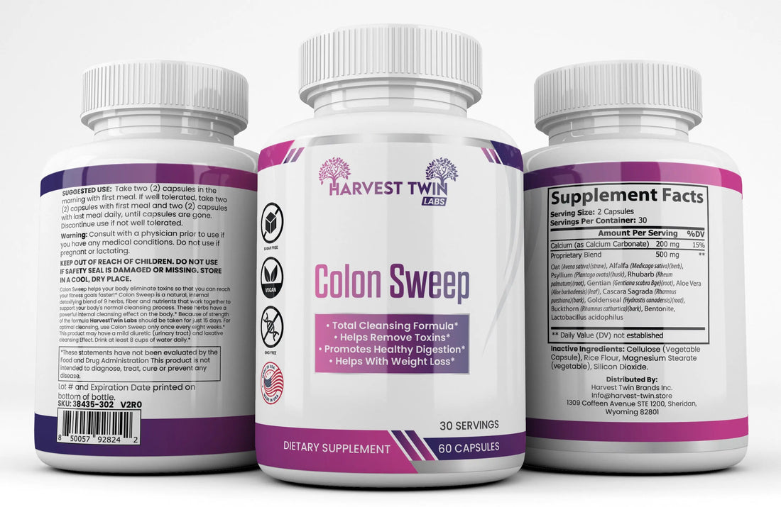 Colon Sweep Harvest Twin Labs