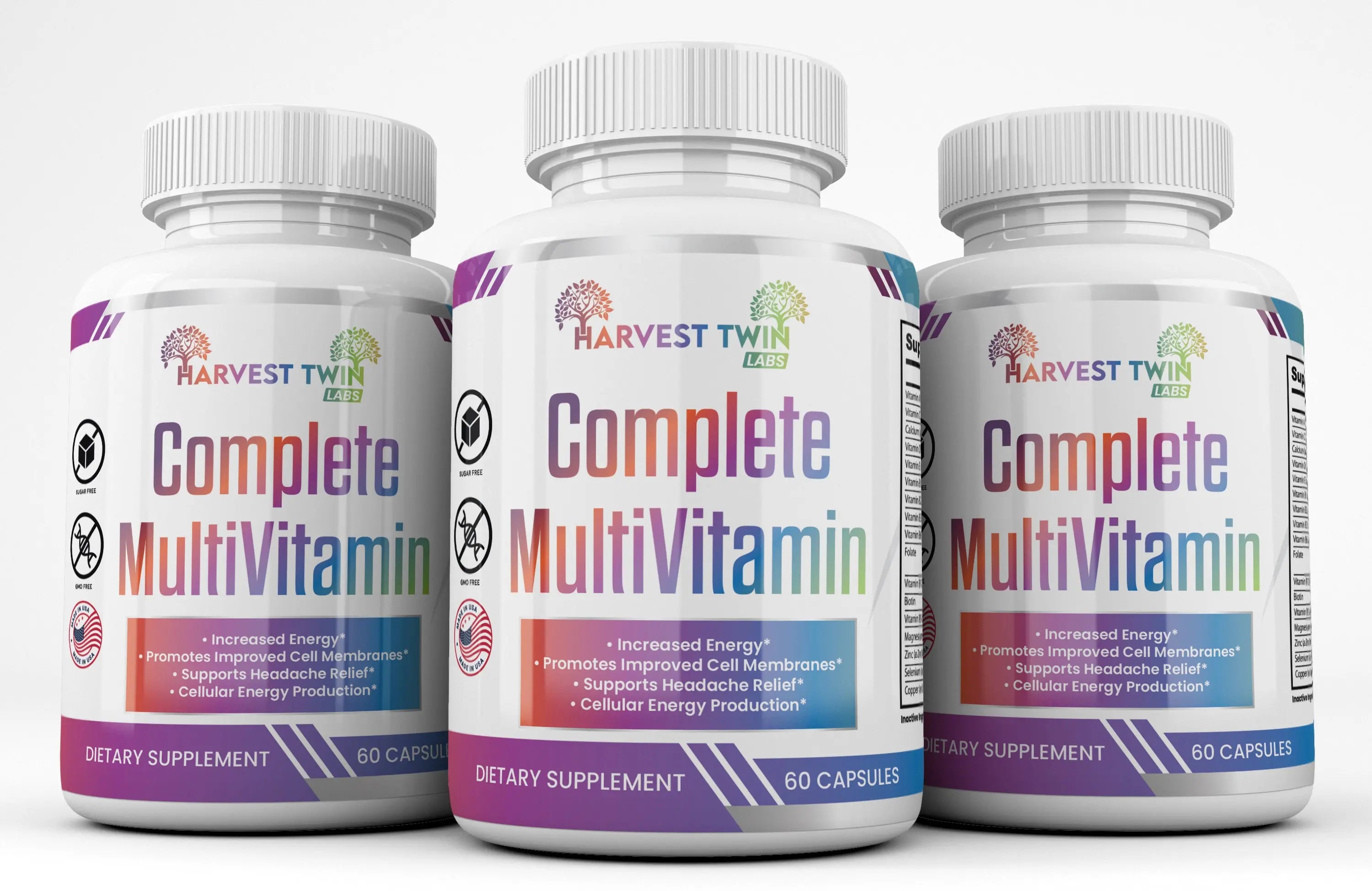 Complete MultiVitamin Harvest Twin Labs 3-Pack