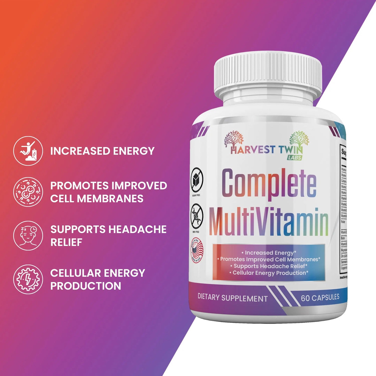 Complete MultiVitamin Harvest Twin Labs