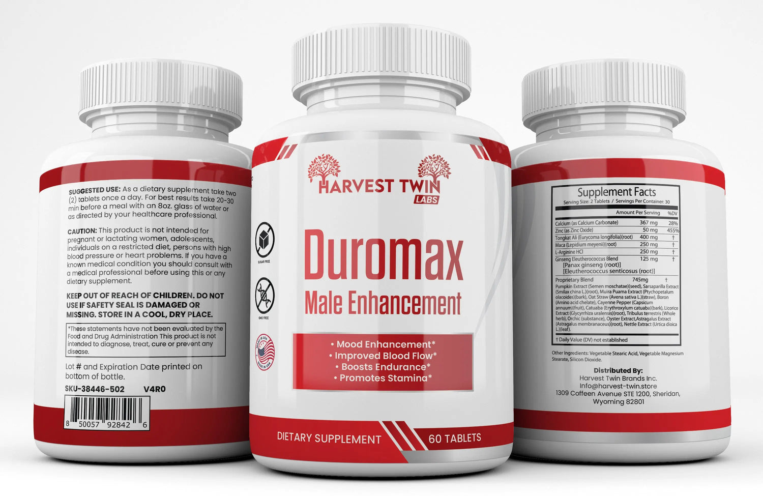 DuroMax Male Enhancement Harvest Twin Labs