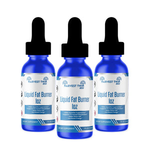 Liquid Fat Burner 1oz Harvest Twin Labs 3-Pack