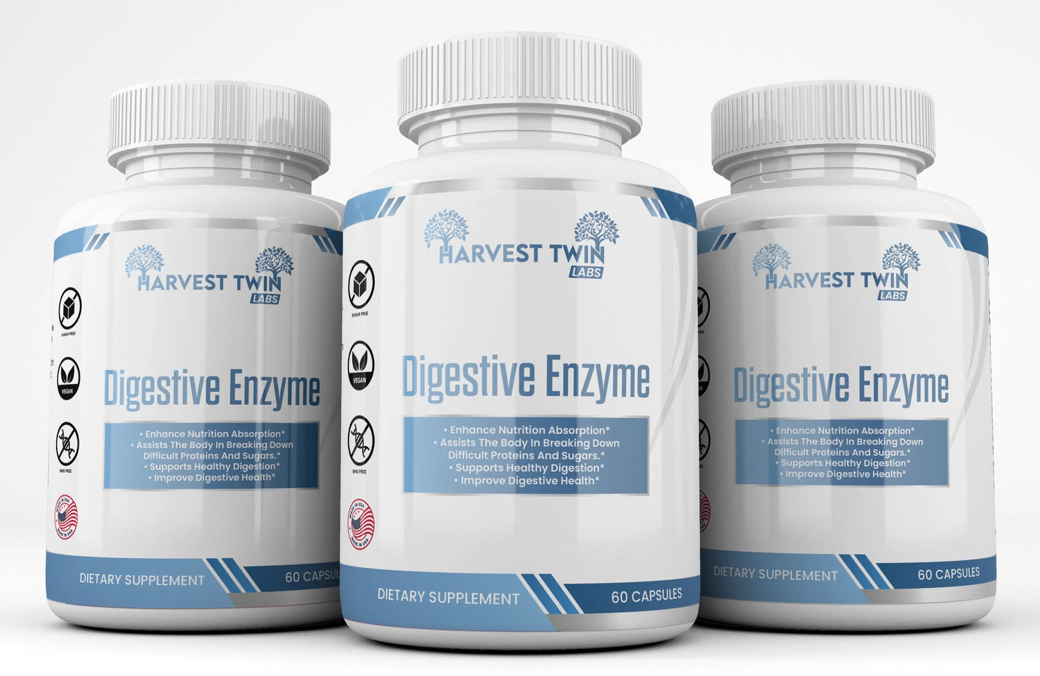 Digestive Enzyme Harvest Twin Labs 3-Pack