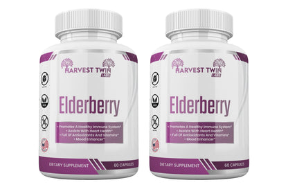 Elderberry Gummies Harvest Twin Labs 2-Pack