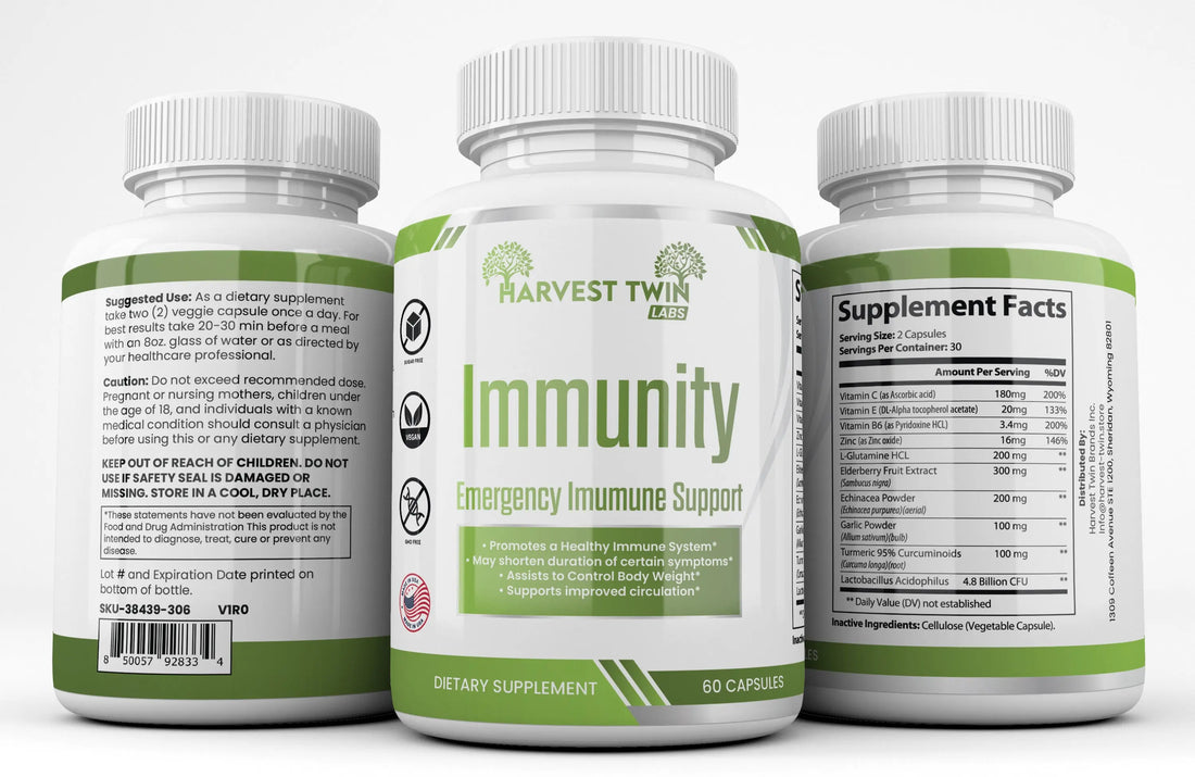 Emergency Immune Support Harvest Twin Labs