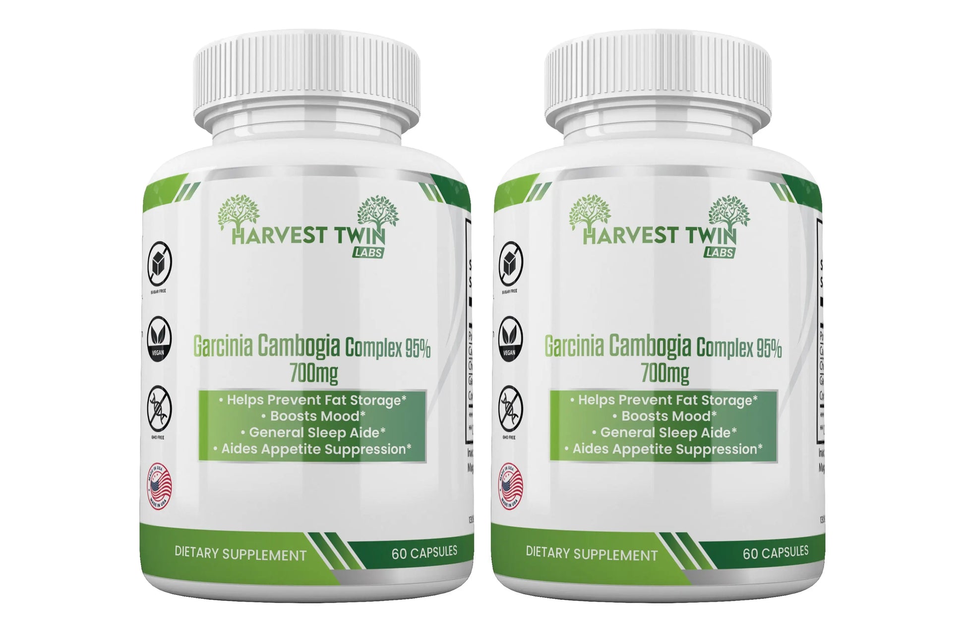 Garcinia Cambogia Complex 95% - 700mg Harvest Twin Labs 2-Pack