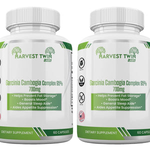 Garcinia Cambogia Complex 95% - 700mg Harvest Twin Labs 2-Pack