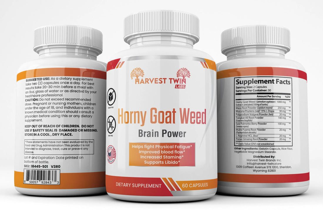 Horny Goat Weed Blend Harvest Twin Labs