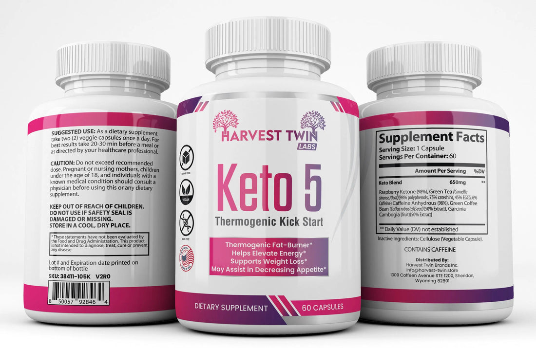 Keto 5 (Best Seller Blend) Harvest Twin Labs