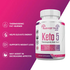 Keto 5 (Best Seller Blend) Harvest Twin Labs