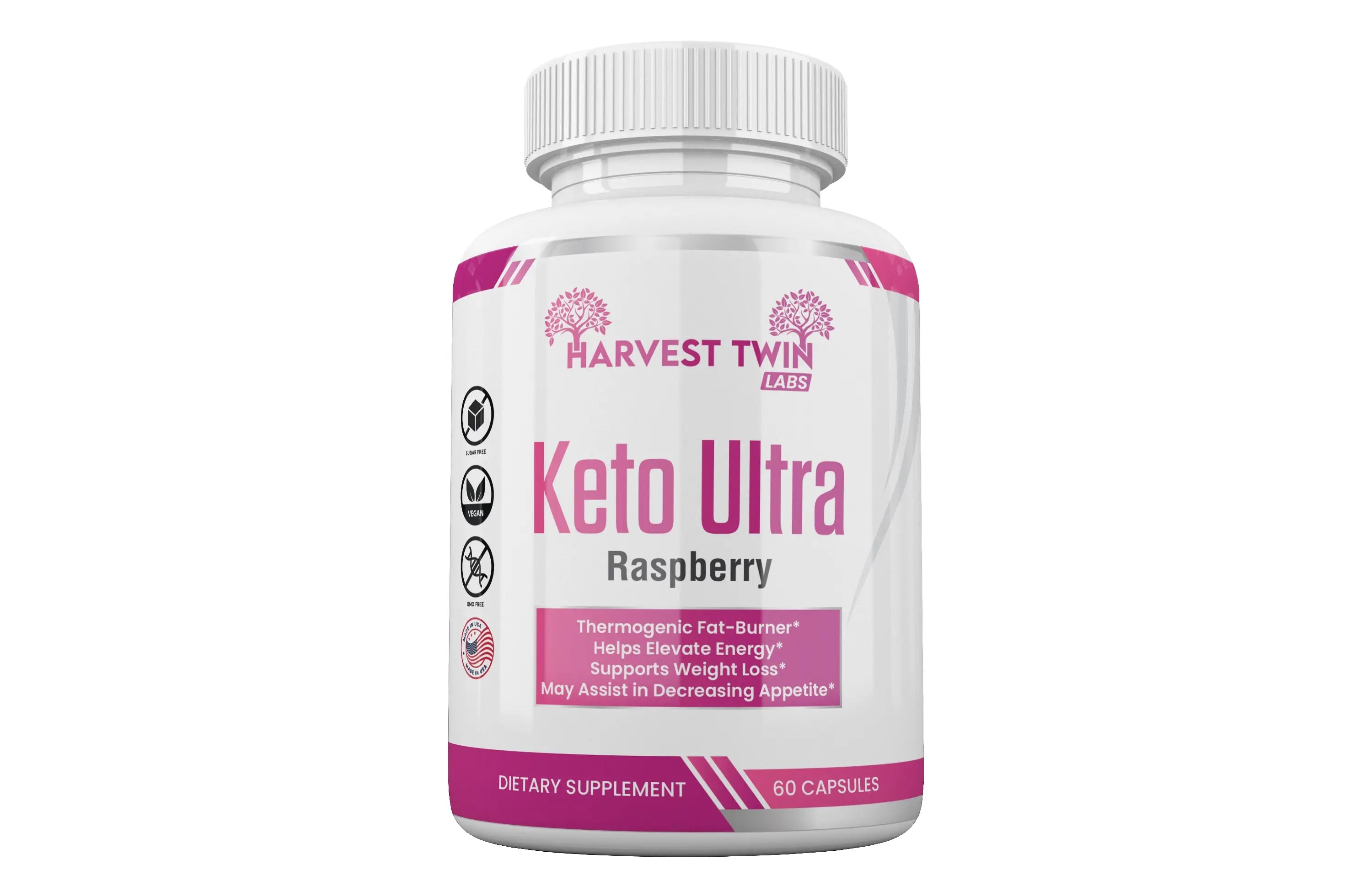 Raspberry Ketone Ultra 600mg | Weight Loss – Harvest Twin Labs