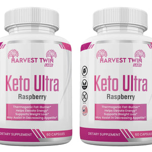 Raspberry Ketone Ultra - 600mg Harvest Twin Labs 2-Pack