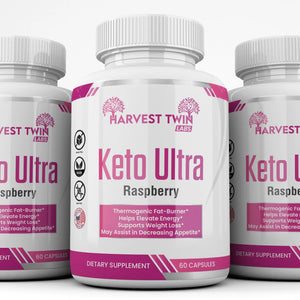 Raspberry Ketone Ultra - 600mg Harvest Twin Labs 3-Pack