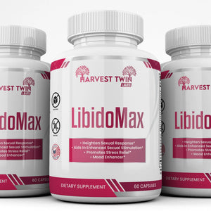 LibidoMax Female Mood Enhancement Harvest Twin Labs 3-Pack