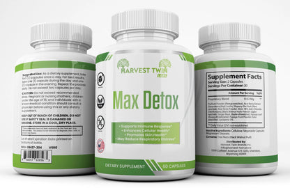 Max Detox Harvest Twin Labs