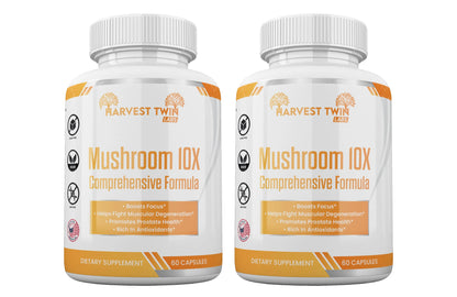 Mushroom 10X Harvest Twin Labs 3-Pack